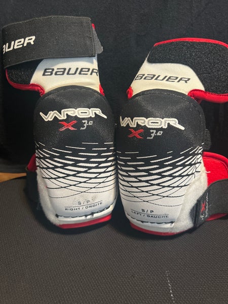 Junior Small Bauer Vapor 3x Elbow Pads (Used)