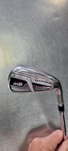 Used Taylormade M6 Mens Individual Iron RH 6 Iron 11497-S000153573
