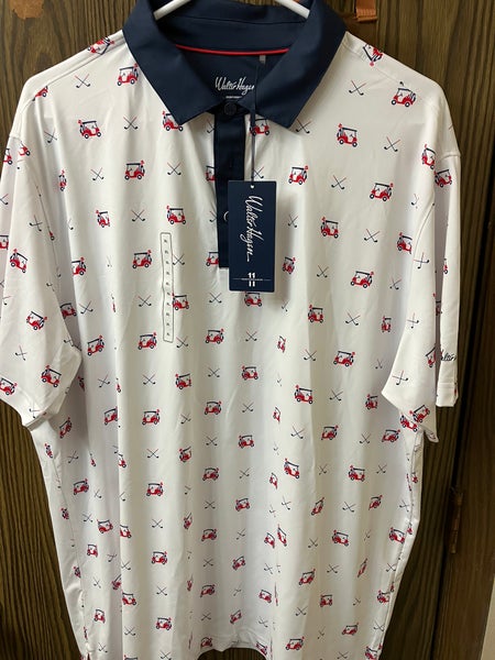 White XL Men's Polo Shirt (New)