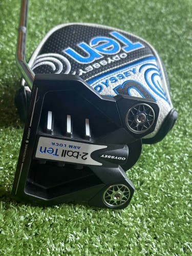 Odyssey 2-Ball Ten Arm Lock RH 41.5" Long Putter Very Good Condition RH