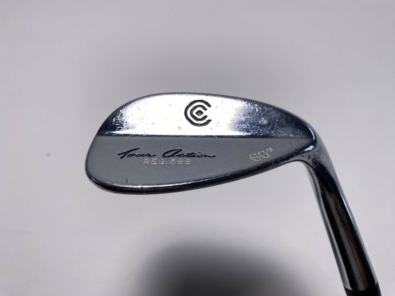 Cleveland 588 Chrome Lob Wedge LW 60* Wedge Steel Mens RH