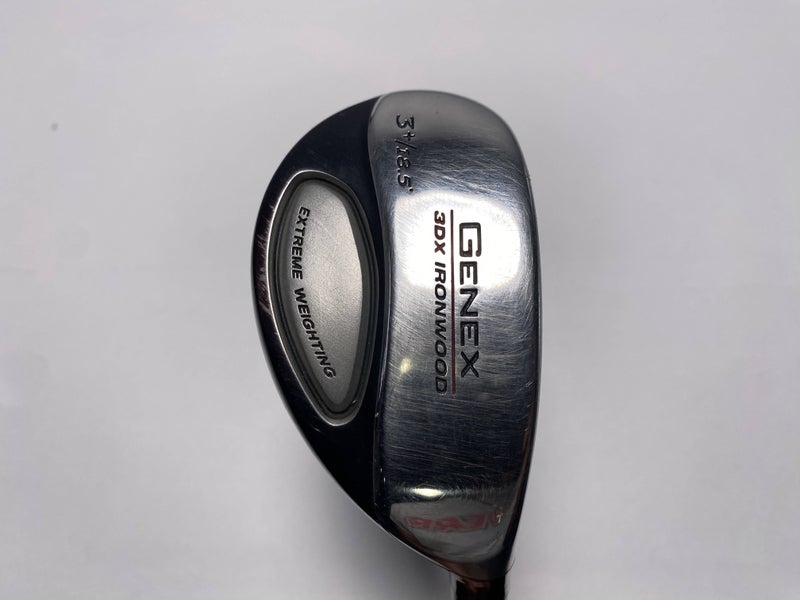 Nickent 3DX Ironwood 3 Hybrid 18.5* SpeedRated 75 75g Stiff Graphite Mens RH