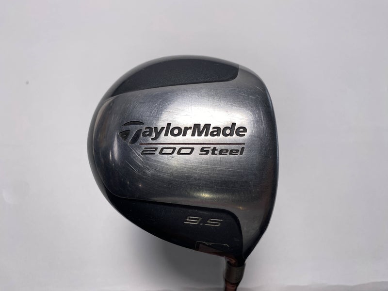 TaylorMade 200 Steel Driver 9.5* Lite 90g Stiff Graphite Mens RH -1''
