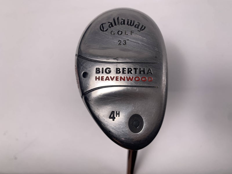 Callaway Big Bertha Heavenwood 4 Hybrid 23* RCH 75w Regular Graphite Mens RH