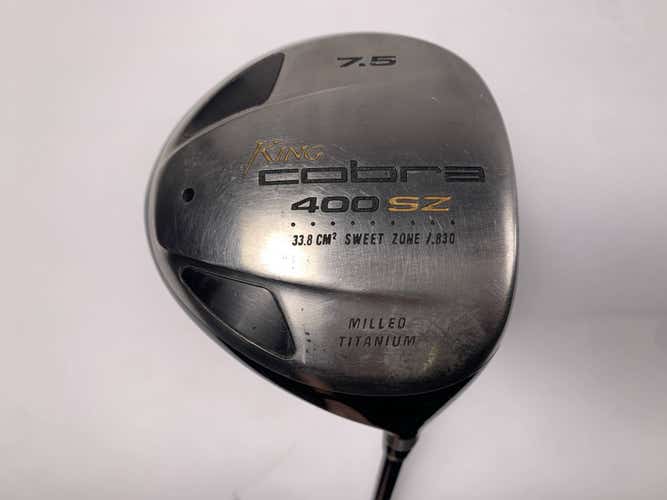 Cobra SZ 400 Driver 7.5* Aldila HM Tour 60 60g Extra Stiff Graphite Mens RH