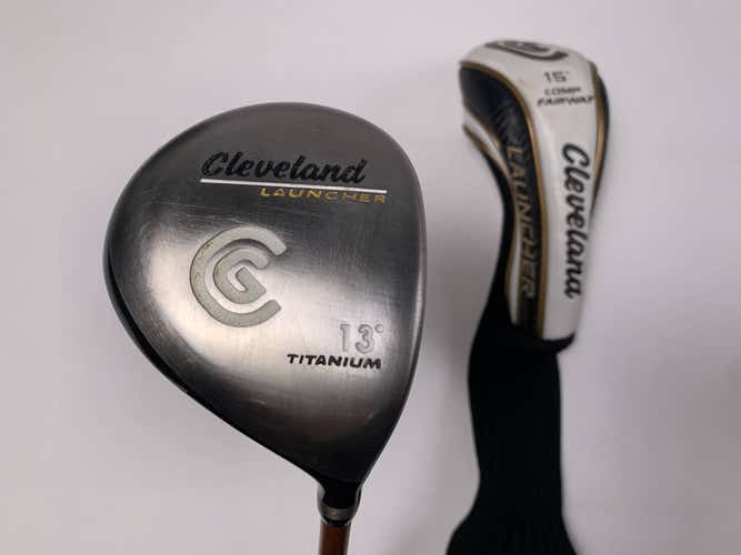 Cleveland Launcher Comp Fairway Wood 13* Launcher Gold 55g Regular Mens RH HC