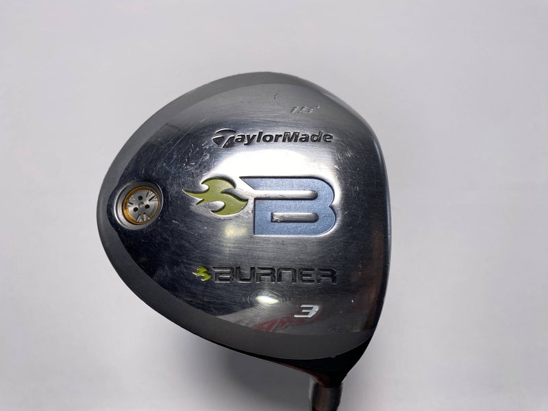 TaylorMade Burner 2008 3 Fairway Wood 15* REAX 49g Ladies Graphite Womens RH
