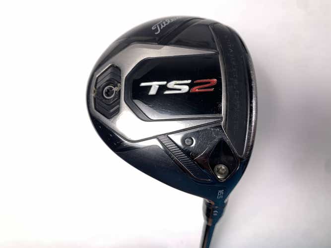 Titleist TS2 4 Fairway Wood 16.5* Kuro Kage Black Tini 55g Senior RH Oversize