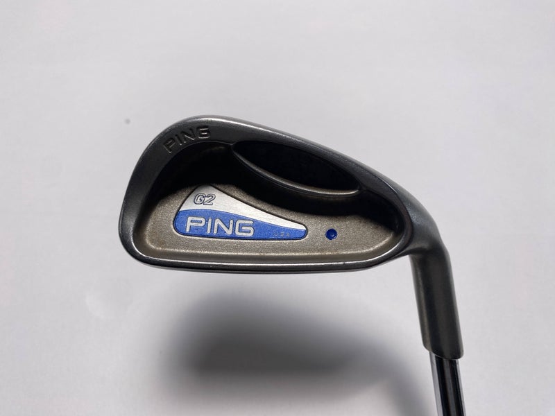 Ping G2 Single 5 Iron Blue Dot 1* Up Stiff Steel Mens RH Midsize Grip