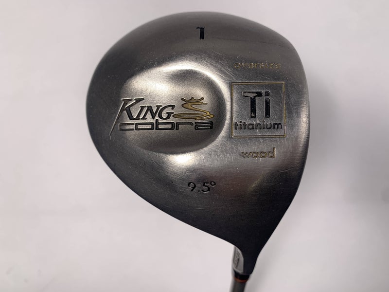 Cobra King Cobra Titanium Driver 9.5* AutoClave Stiff Graphite Mens RH