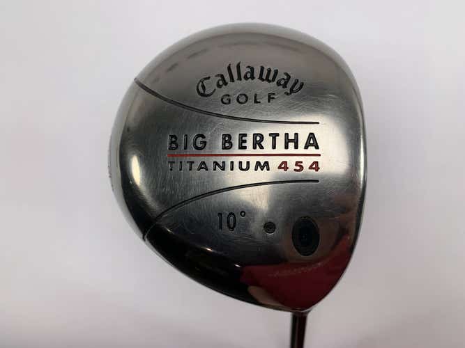 Callaway Big Bertha Titanium 454 Driver 10* Tour AD YSQ 65g Stiff RH