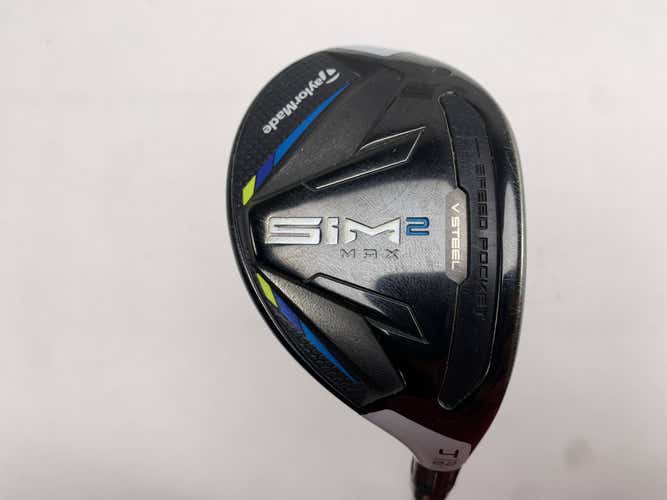 TaylorMade SIM2 MAX Rescue 4 Hybrid 22* Bassara 60x5ct 60g Regular RH