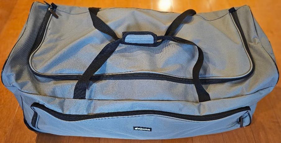Dejuno Rolling Duffle Bag 36-inch Extra Large with Wheels and Handle
