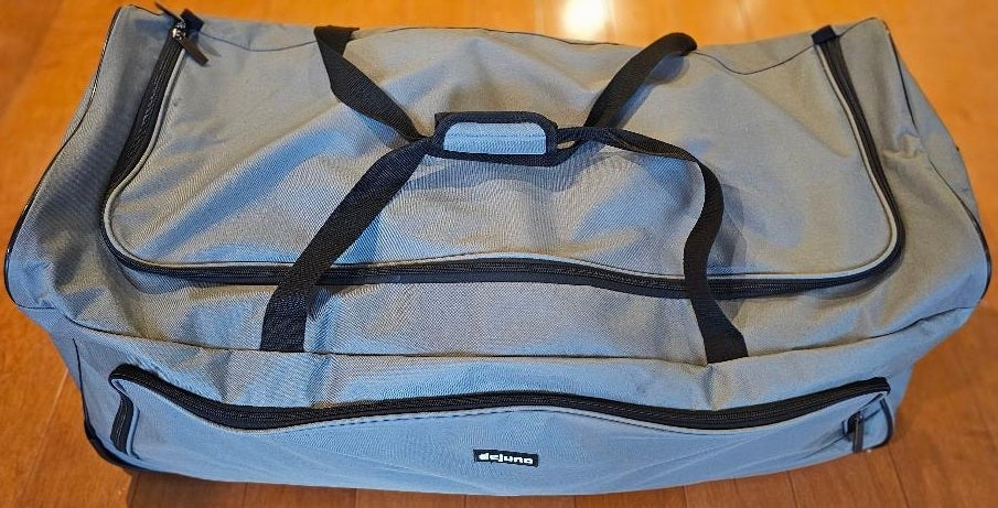 Dejuno Rolling Duffle Bag 36-inch Extra Large with Wheels and Handle