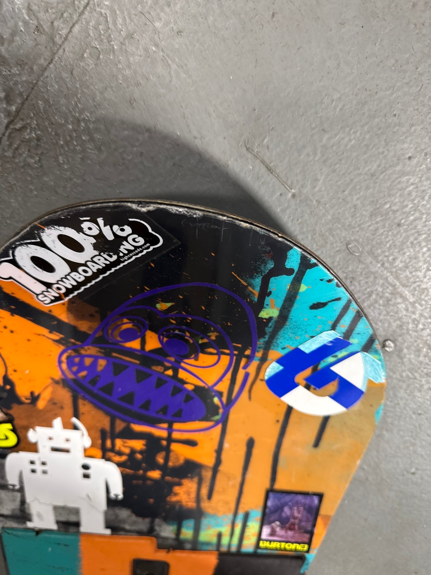 Kid's Burton Protest Snowboard Without Bindings 142 cm (Used