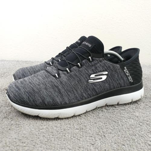 Skechers Slip-Ins Summits Handsfree Sneakers Womens 8.5 Wide Fit Running Shoes