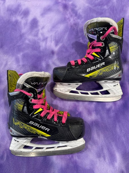 Youth Bauer Vapor X4 Hockey Skates Regular Width 10.5 (Used)