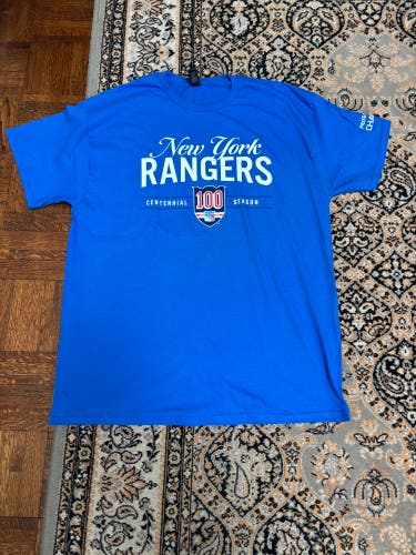 New York Rangers Centennial Season XL T-Shirt