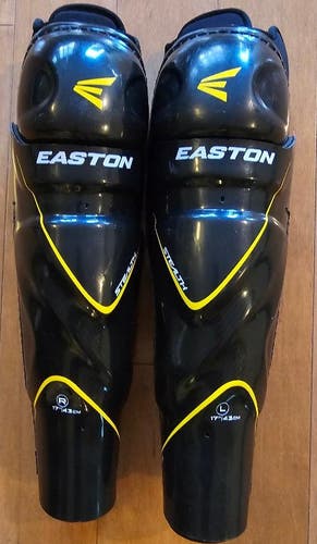 Senior Easton Stealth 55S 17" Shin Pads (Used)