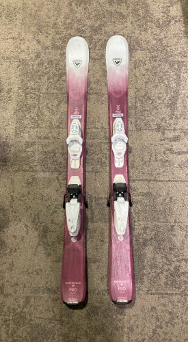 Rossignol Experience Pro 116cm Skis + Look Kid4 Bindings