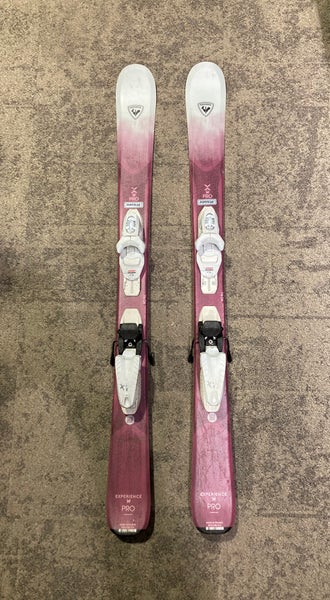 Rossignol Experience Pro 116cm Skis + Look Kid4 Bindings