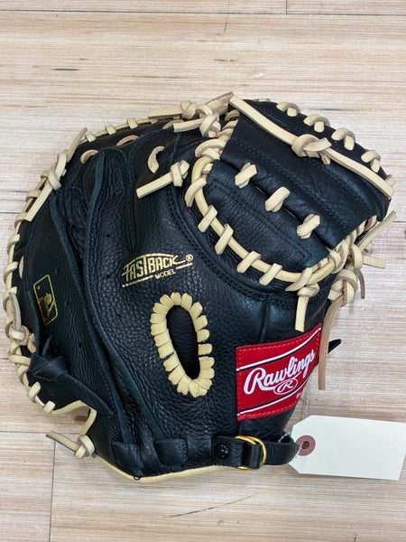 Black Rawlings Highlight Series RH Catcher's Baseball Glove 31.5" (Used)