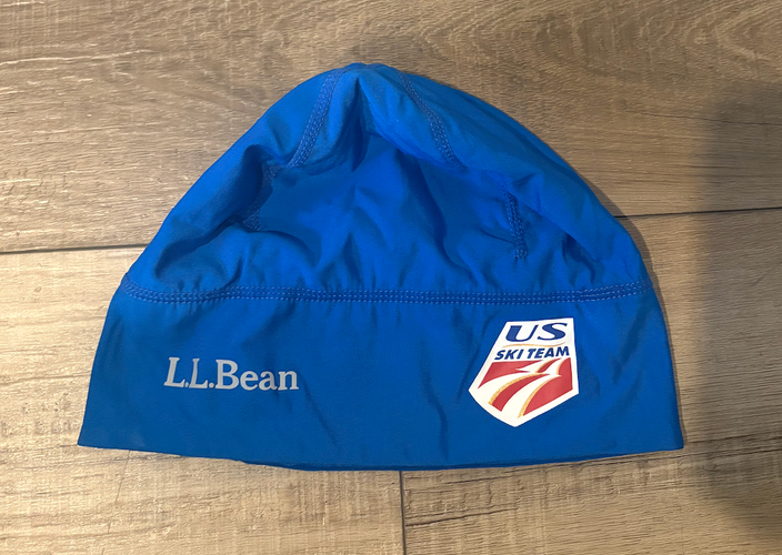 LL Bean US Ski Team Blue Adult Unisex One Size Fits All Ski Hat (Used)