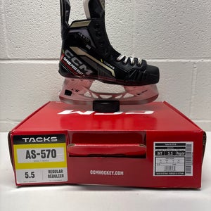 2022 CCM Tacks AS-570 Hockey Skates Regular Width Size 5.5 (New)