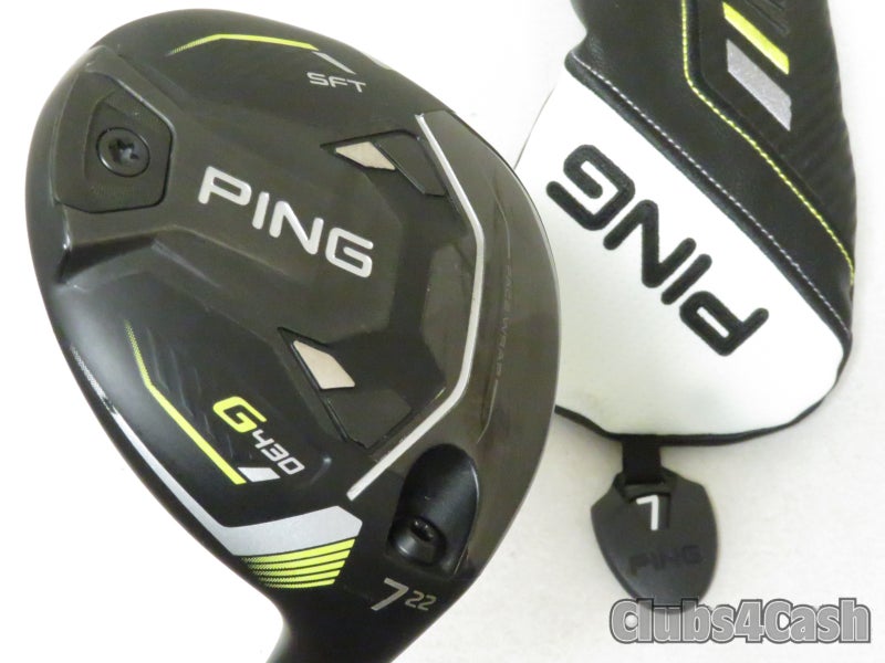PING G430 SFT Fairway 22  7 Wood Mitsubishi AV Orange 75 Stiff Flex +Cover