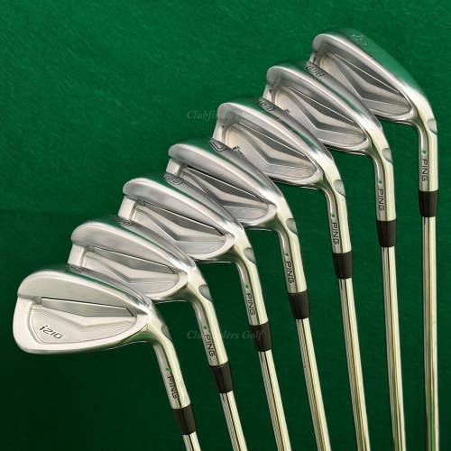 Ping i210 Green Dot 4-PW Iron Set Project X LZ 6.0 120g Steel Stiff