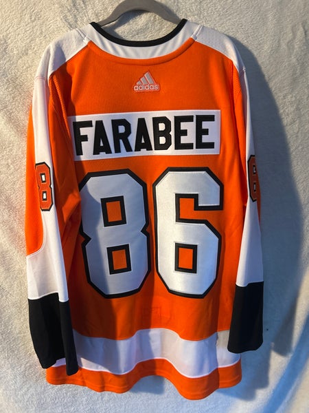 Farabee Philadelphia Flyers Orange Size 60 Adult Unisex Adidas Jersey