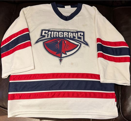 White Large Boys Jersey (Used)