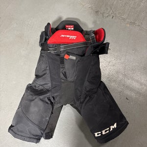 Black CCM Jetspeed FT4 Hockey Pants (Used) | Junior Large
