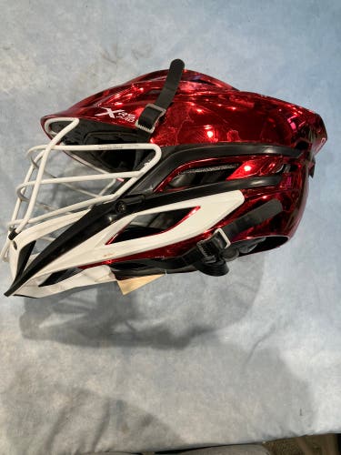 Chrome Red Adult Cascade XRS Pro Helmet (Used)