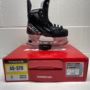 2022 CCM Tacks AS-570 Hockey Skates Regular Width Size 3 (New)