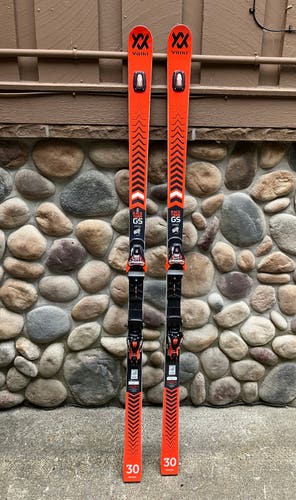 Men's 2023 Volkl Racetiger GS 193 cm Racing Skis With Bindings Max Din 16 (Used)