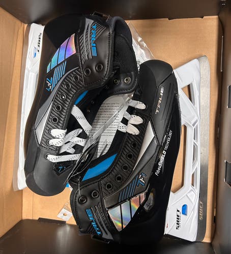 2021 True TF7 Hockey Goalie Skates Regular Width 11 (New)