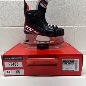 2021 CCM JetSpeed FT485 Hockey Skates Wide Width Size 4.5 (New)