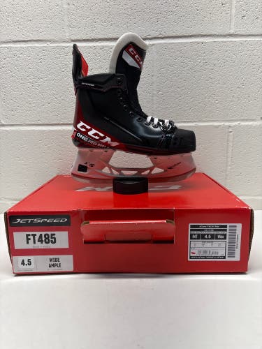 2021 CCM JetSpeed FT485 Hockey Skates Wide Width Size 4.5 (New)