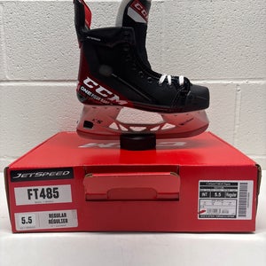 2021 CCM JetSpeed FT485 Hockey Skates Regular Width Size 5.5 (New)