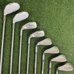 Taylormade Kalea Combo Hybrid Iron Set 4H 5H 6-PW SW Womens Ladies Left Handed