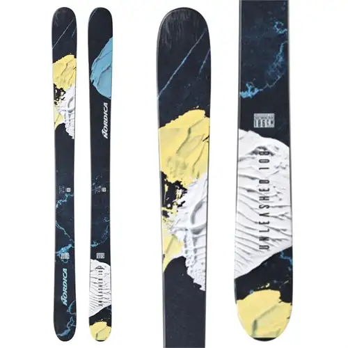 Men's Powder 168 cm Nordica Unleashed 108 Skis (New)