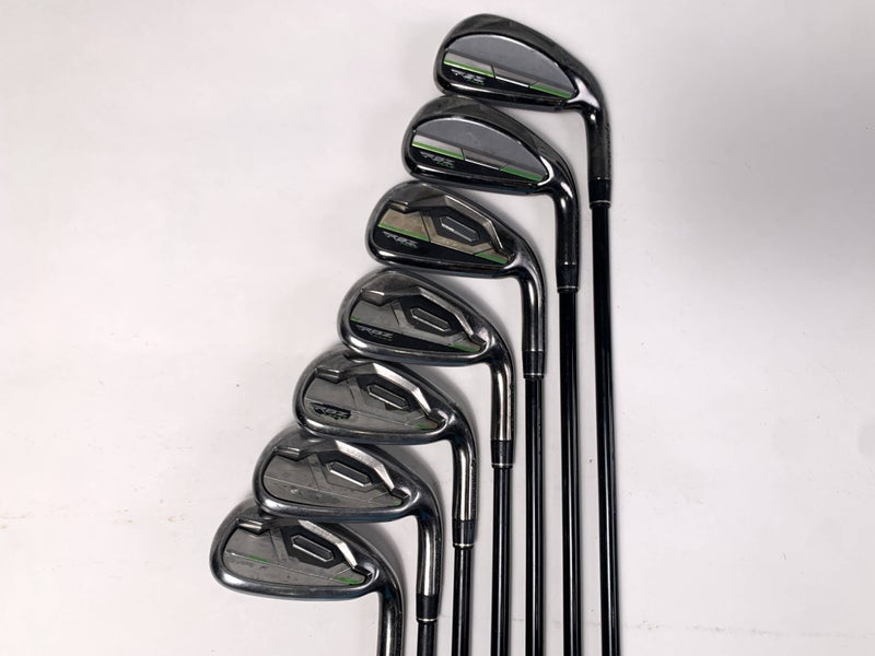 TaylorMade RocketBallz Max Iron Set 4-PW+GW  Program 55g Senior RH No 7 iron