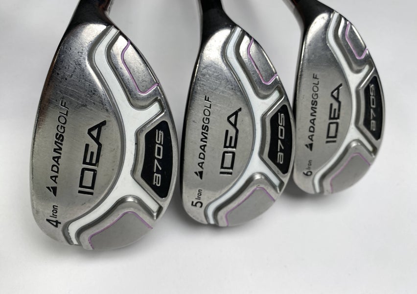 Adams Idea A7 OS Hybrid Set 4 | 5 | 6 22* 25* 28* Grafalloy Idea Ladies RH