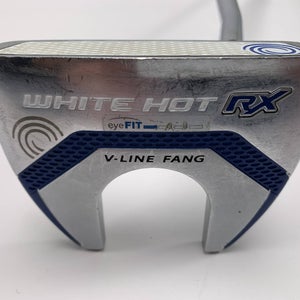 Odyssey White Hot RX V-Line Fang Double Bend  Putter 35" Mens RH