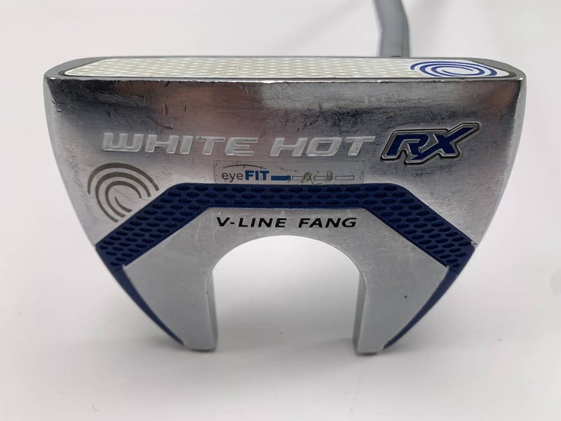 Odyssey White Hot RX V-Line Fang Double Bend  Putter 35" Mens RH