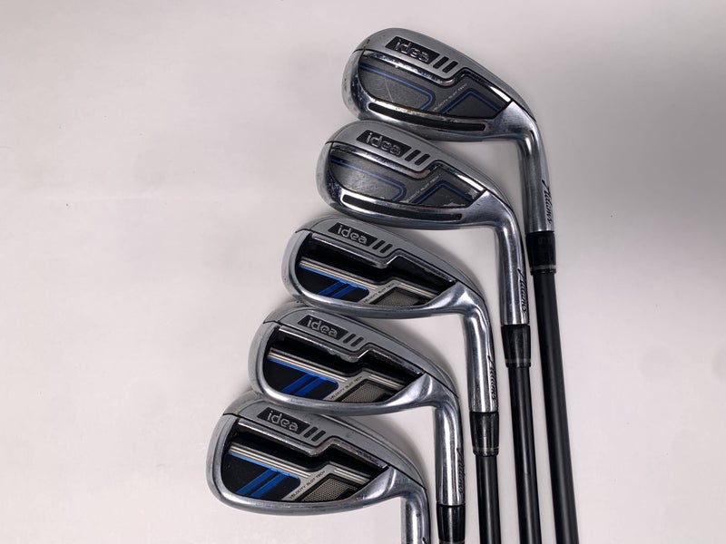 Adams Idea 2014 Iron Set 6-PW Bassara 55x5ct 55g Senior Graphite Mens RH