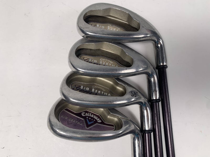 Callaway Big Bertha Gems Iron Set 8-PW+SW Big Bertha Gems 65i Ladies RH