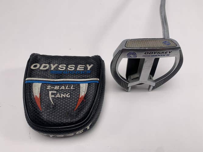 Odyssey Works Versa 2-Ball Fang Putter 35" Mens RH HC