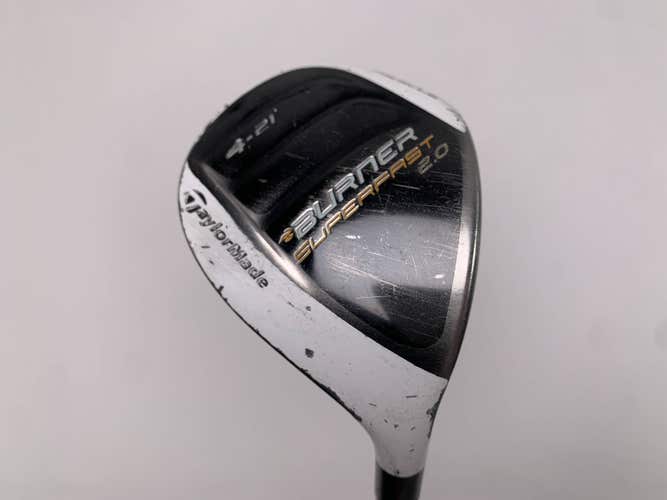 TaylorMade Burner Superfast 2.0 4 Hybrid 21* REAX 60g Regular Graphite Mens RH
